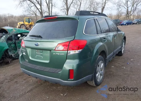 2011 Subaru Outback 2.5I Premium из США, поврежденный, VIN 4S4BRCCC4B3334230